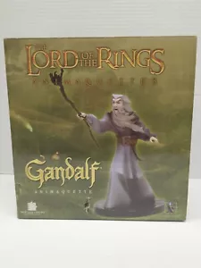 2008 Nuove Linee Cinema Il Signore degli Anelli Animaquettes Gandalf LE 424/1500 Nuovo - Foto 1 di 4