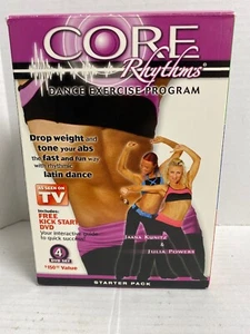 Core Rhythms Dance Exercise Program Starter Pack DVD 4 Disc Set  As Seen On TV - Picture 1 of 5