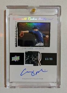 2020 Upper Deck Goodwin Casey Mize Squisito Omaggio Rookie Patch Auto #63/99 - Foto 1 di 3