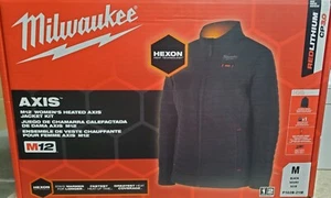 Milwaukee Axis M12 beheizbares Axis Jacket Set für Damen | M mit 2AH Akku F102B-21M - Bild 1 von 1