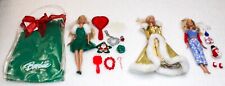 Barbie Doll Lot of 3 Holiday Wishes 94 Happy Holidays Christmas Morning NO BOX