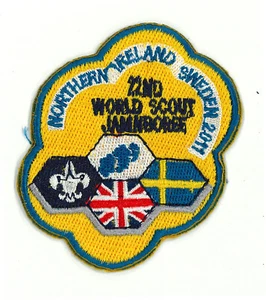 2011 World Scout Jamboree UK / BRITISH NORTHERN IRELAND SCOUTS CONTINGENT PATCH - Picture 1 of 2