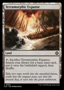 Terramorphic Expanse NM MTG The Lost Caverns of Ixalan LCI LCC Magic - Picture 1 of 3
