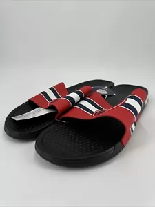 MEN'S FOCO MLB ATLANTA BRAVES SLIDES SANDALS-SIZE 13-14 (EXTRA LARGE)-NWT! - Picture 1 of 6