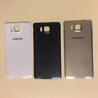 Original Oem Samsung Alpha G850 Back Door Cover - Black White Gold