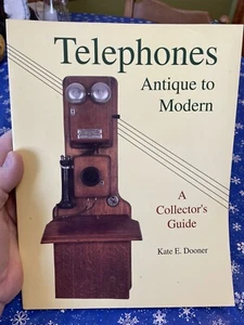 Telephones Antique To Modern Book Price Schiffer Values Collectors Guide - Picture 1 of 5