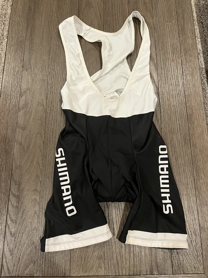 Мужские велосипедные шорты-комбинезон Shimano черные Aero с подкладкой маленькие - Изображение 1 из 1