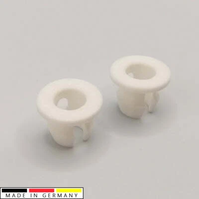 2x Joint Bushing Fits Bremshey Dinett Gerlinol Serving Trolley White Replacement - Image 1 of 4