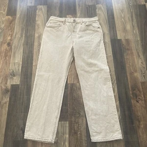 Jeans Levi's 501 0612 color beige tostado talla real W35 L30 *LEER - Imagen 1 de 18