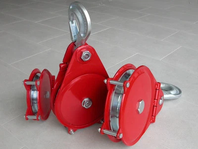 FORSTMASTER 10 Tonnen Umlenkrolle Seilrolle - speziell für Forst Seilwinde - Bild 1 von 2