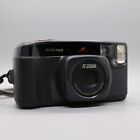 Pentax Zoom 60 35Mm Film Point And Shoot Camera Black Tested