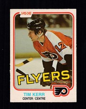 1981-82 TIM KERR #251 ROOKIE OPC Key HIGH Scoring Flyers Star NHL Hockey Card RC