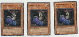 ¡YUGIOH! SPIRIT CALLER - 1A EDICIÓN - YSD-EN016 (X3) - P&P GRATIS - Imagen 1 de 1