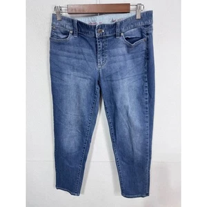 Talbots Boyfriend Mid Wash Denim Jeans Relaxed Fit Casual Everyday Style 8P - Bild 1 von 5