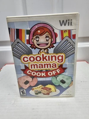Cooking Mama: Cook Off (Nintendo Wii, 2007) Complete CIB Tested  - Image 1 of 3
