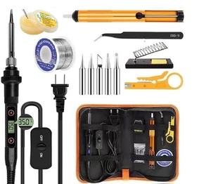 svfbnb Lötkolben-Set - 80 W schnelle Keramikheizung Lötpistole LED Digita... - Bild 1 von 5