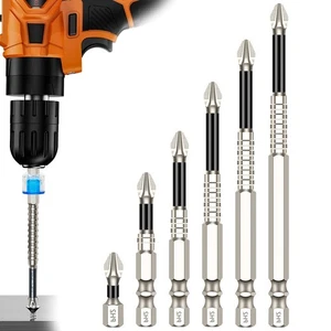 Juego de 6 brocas de destornillador magnético fuerte K5 de durabilidad - Imagen 1 de 17