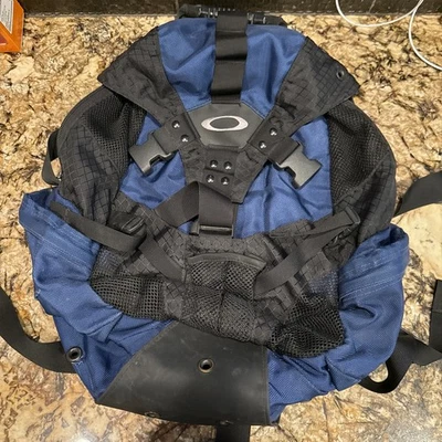 Mochila OAKLY Mini Icon Mochila Táctica Negra/Azul De Colección Y2K EXCELENTE ESTADO RARA Foto 1 de 4