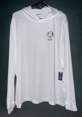 Johnnie-O 2025 莱德杯 Talon Featherweight Performance 连帽衫 - 全新!!! — 第 1/4 张图片