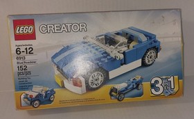 Lego Creator 6913 Blue Roadster New Damaged Box