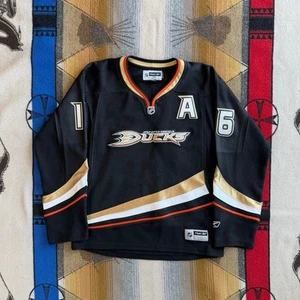 Women’s Reebok Anaheim Ducks George Parros Official NHL Hockey Jersey Size Large - Picture 1 of 10