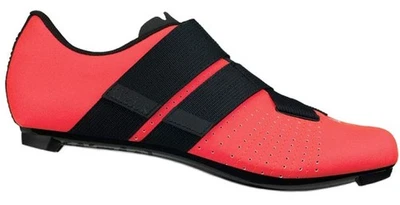 Zapatos de ciclismo de carretera Fizik Tempo Powerstrap R5 para hombre, coral/negro, M38 Foto 1 de 4