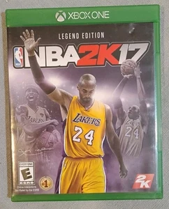 NBA 2K17: Legend Edition (Xbox One, 2016) Mamba Kobe Bryant Cover Tested CIB - Picture 1 of 4