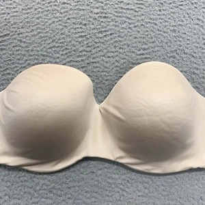 Lilyette Bra 38D Push Up Bra 0822 Comfort Devotion Strapless Lift Bra - Picture 1 of 13