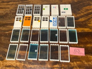 25x weiße Lego Fenster & Tür 1x4x6 weißer Rahmen verschiedene Arten von Einsätzen - Bild 1 von 3