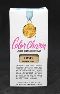 1 Vintage Wella Color Charm Creme Hair Color – 356 Cinnamon Brown – 1.42 fl NOS - Picture 1 of 4
