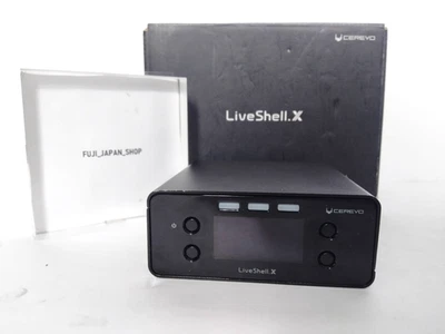 LiveShell X CDP-LS04A Cerevo PC-Less Live Streaming and Recording - Image 1 of 4