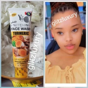 Whitening Turmeric face wash by YC. Healthy anti oxidant. All skin type 100ml x - Picture 1 of 2