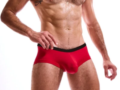 Calzoncillo de baúl de aire N2N Bodywear para hombre 'Aria', talla L rojo - nuevo con etiquetas Foto 1 de 3