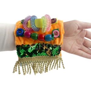 Fidget Wrist Cuff Sensory Bracelet Toy Seniors for Alzheimer Dementia Patients - Picture 1 of 4