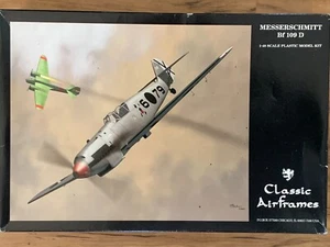 Fuselajes clásicos 1/48 MESSERSCHMITT Bf 109D *con resina y grabado fotográfico *sellados fuera de stock - Imagen 1 de 1