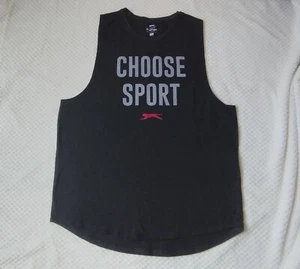 Camiseta sin mangas Slazenger "Choose Sport" para hombre - talla XL - Imagen 1 de 5