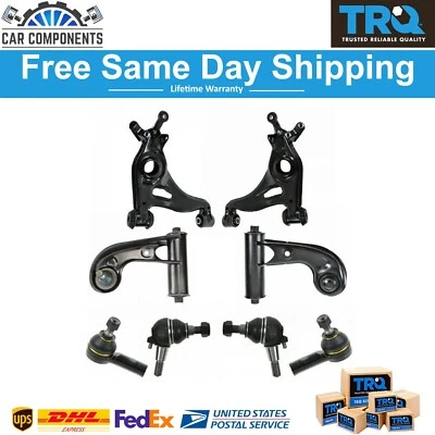 TRQ New Front Steering & Suspension Kit For 1994-2000 Mercedes Benz C220 C230 - Image 1 of 4