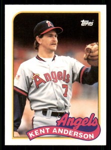 1989 Topps Traded Kent Anderson #3T  RC California Angels