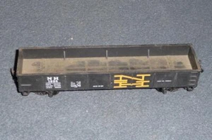 RIVAROSSI HO Model Train ~ 40' Low-Sided Gondola NEW HAVEN 1906 Black - Picture 1 of 4