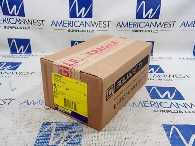 NEW Square D EDB34050 50 Amp 3 Pole 480Y/277V Bolt On EDB Circuit Breaker