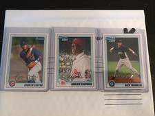 2010 Bowman Aroldis Chapman,Starlin Castro and Nick Franklin cards 