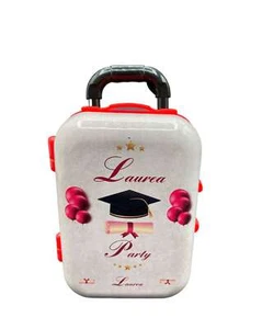 Bomboniera Laurea - Mini Trolley Porta Confetti Simboli Laurea - Special Gifts - Foto 1 di 3