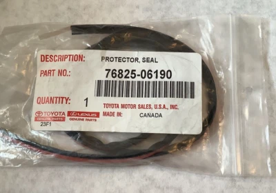 2012-2015 Toyota Camry License Molding Protector 76825-06190 - Image 1 of 3