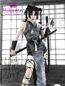Blood Supply Japanese Gothic Ninja Damen Cosplay (2 Stück) L - Bild 1 von 10