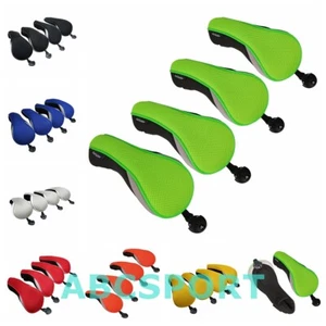 4 Stck./Set Dicke Neoprenschaum Golfschläger Hybrid Kopfabdeckungen UT Utility Abdeckungen - Bild 1 von 26