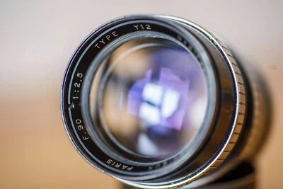 🔥 RARE Angenieux Type Y12 90mm F/2.5 M42 mount 🔥  - Photo 1/4