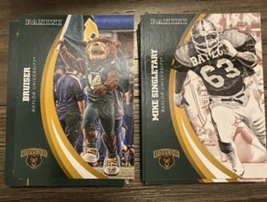2016 Panini BAYLOR BEARS Complete Set 44 cards RG3, SINGLETARY +