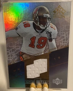 Keyshawn Johnson 04 Upper Deck Pro Cuts Holo Jersey Patch Bucs / Cowboys 🏈🔥🎨 - Picture 1 of 3
