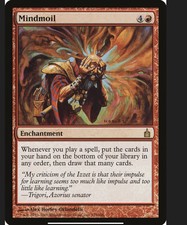 Mindmoil Ravnica: City of Guilds NM Red Rare MAGIC THE GATHERING CARD ABUGames