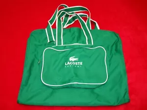 Lacoste Parfums grün Kleidersack Reisetasche faltbar hängend - Bild 1 von 8